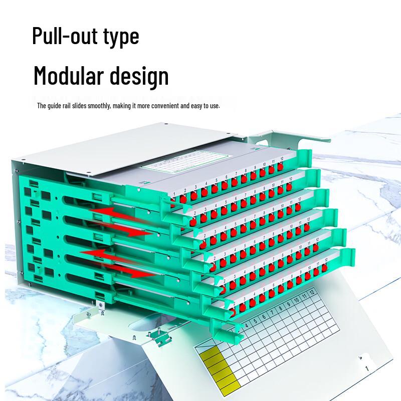 Nokoxin ODF Rack-Mount Fiber Optic Distribution Frame