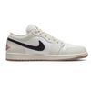 Jordan Air Jordan 1 Low Sail Three Times Laboratory, Horse Year, White Horse Riding The Wind Abrasion Resistant Low Top 553558-169(Team210-)