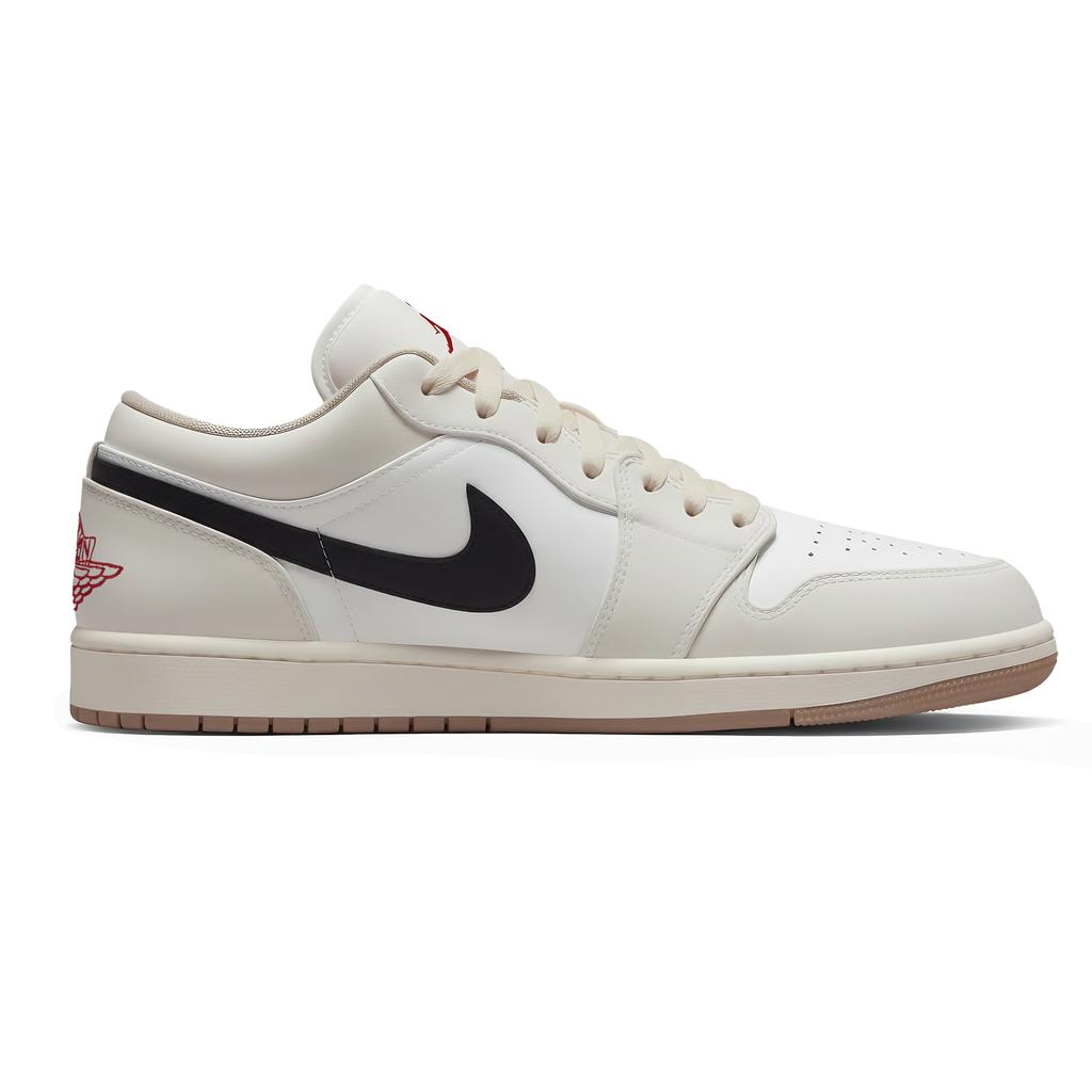Jordan Air Jordan 1 Low Sail Three Times Laboratory, Horse Year, White Horse Riding The Wind Abrasion Resistant Low Top 553558-169(Team210-)