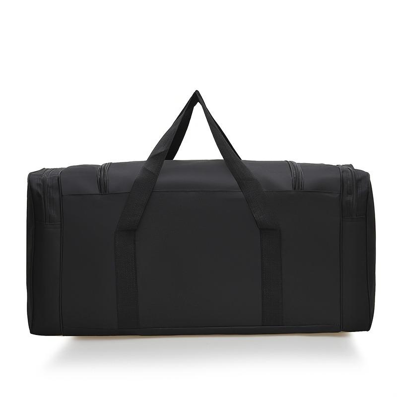 Large Capacity Travel Duffel Bag - Durable Nylon Casual Style with Multiple Compartments & Pockets, Adjustable Shoulder Strap