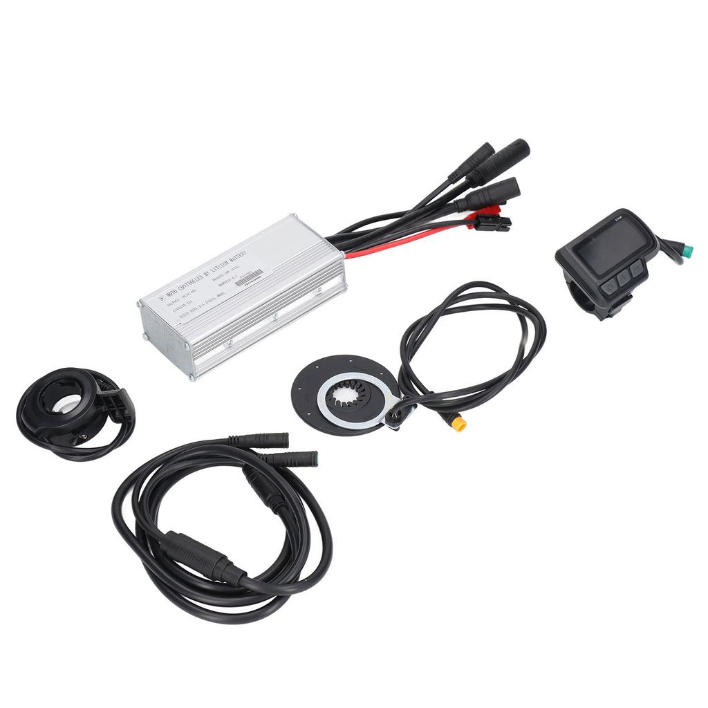 Bike Lithium Battery Modified Controller Set Full Waterproof Kit with 22A Controller and EN06 Display for 500W Motors