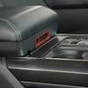 Central Armrest Box Switch Cover Trim Frame For Ford F150 2021+ Red Carbon Fiber