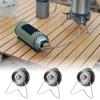 Portable Gas Stove Adapter Anti-Leakage Self-Locking Camping Stove Converter Connector Screw Valve Nozzle Bottle Adapter