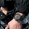 Mens Dragon Watch Automatic Mechanical Watches Fashionable Business Luminous Waterproof Hollowed Out Wrist Watch