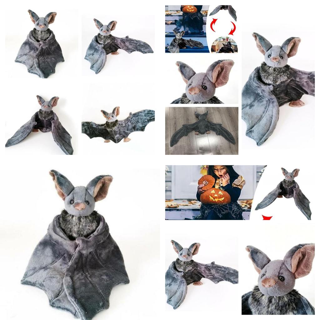 Halloween Cartoon Bat Soft Plush Doll For Children And Adults Perfect Holiday Gift!