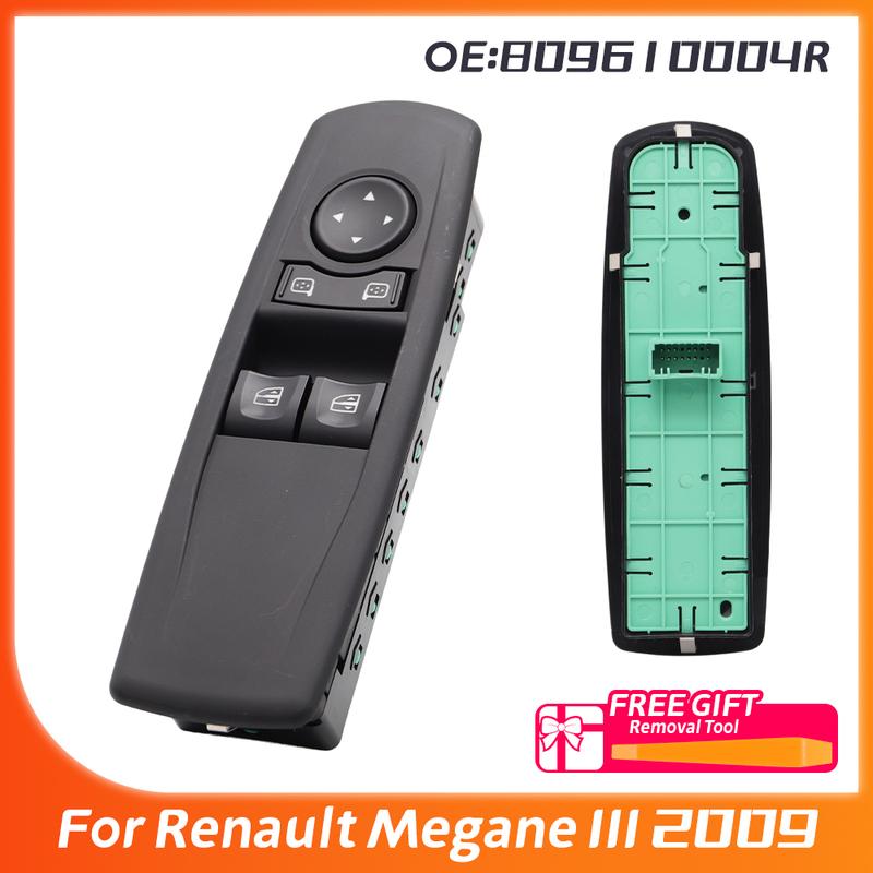 809610004R Dossiler Electric Master Power Window Control Switch Lifter Button for Renault Megane III 2009 Coupe Window Switch