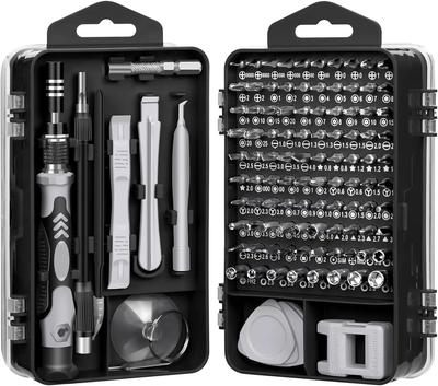 Precision Screwdriver Set 115 In 1 Electronic Repair Hand Tools Micro Magnetic Drill Bits for iPhone PC Mac DIY Game Console