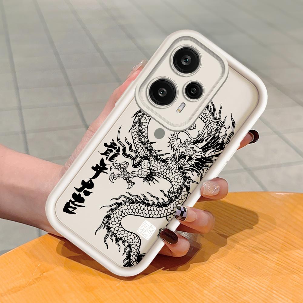 Miękki silikonowy wzór z kwadratową drabinką Obudowa telefonu Pełna obudowa aparatu Odporna na wstrząsy Gumowa obudowa do Xiaomi Redmi