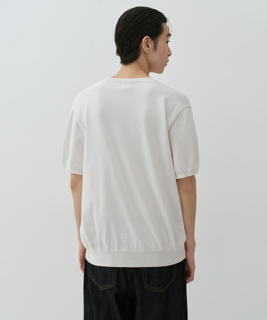 MUSINSA STANDARD Washable Supima Cotton Crew Neck Short Sleeve Knit [Ivory]