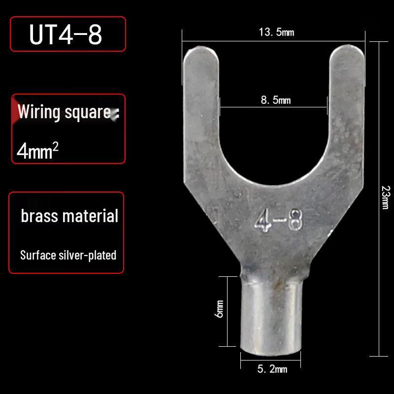 

UT Fork Spade Cold Press Wire Terminals