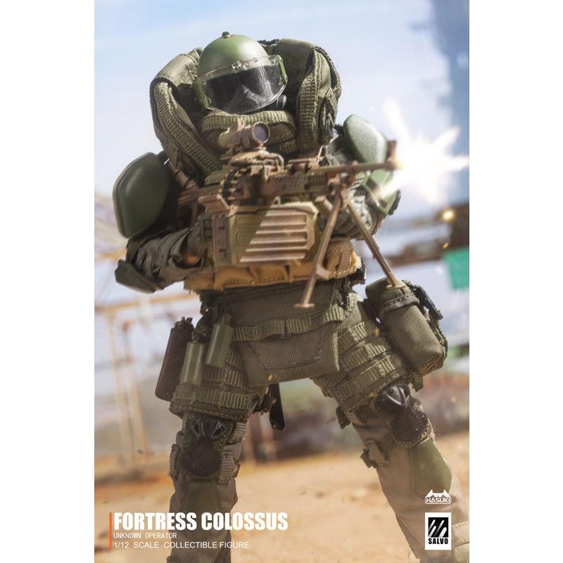SALVO Series SA02 Fortress Colossus 1/12 Action Figure HASUKI