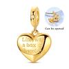 Original 925 Sterling Silber Charm Perle Goldene Serie Zirkon Anhänger Passend für Original Armband Halskette Für Frauen DIY Schmuck Geschenk