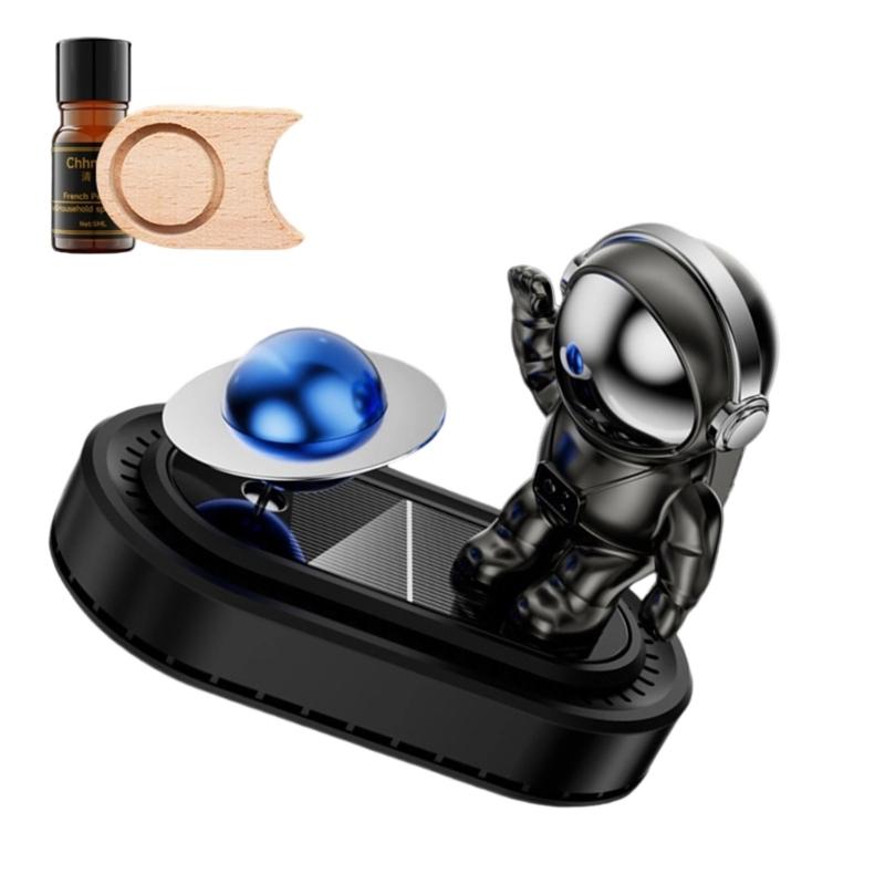 Solar Powered Astronaut Air Freshener Auto Interior Perfume Diffuser Decoration Volatile Oil Diffuser