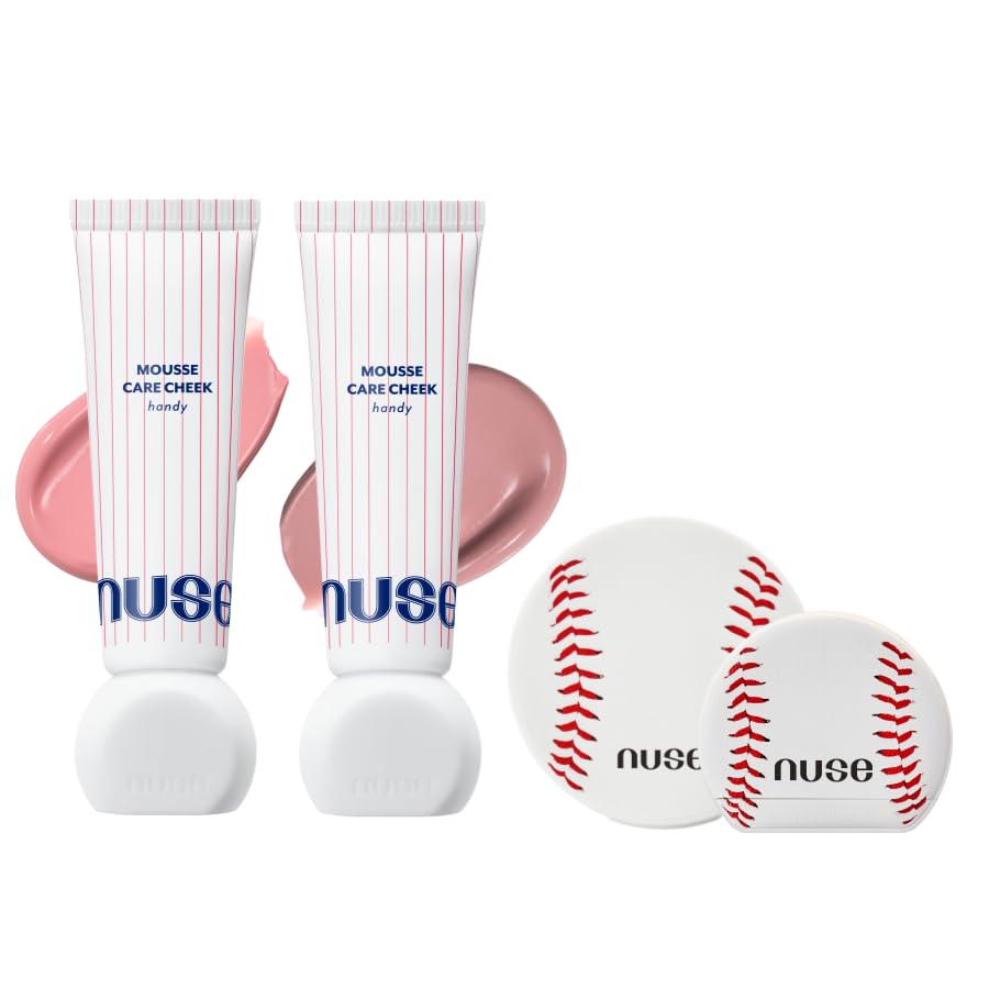 

Baseball Edition Products 1 mousse cheek mousse care complexion delicate face Korean suitable for warm and cool skin nude muted colors Shimmery 05 Dim
