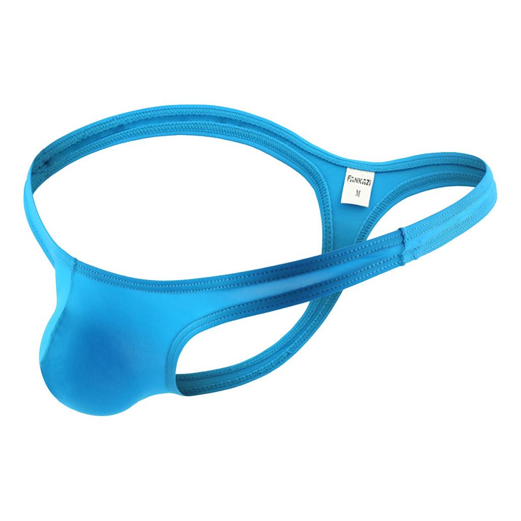 Men's Thong Nylon Youth Comfortable And Personalized Breathable Low Waisted Underwear