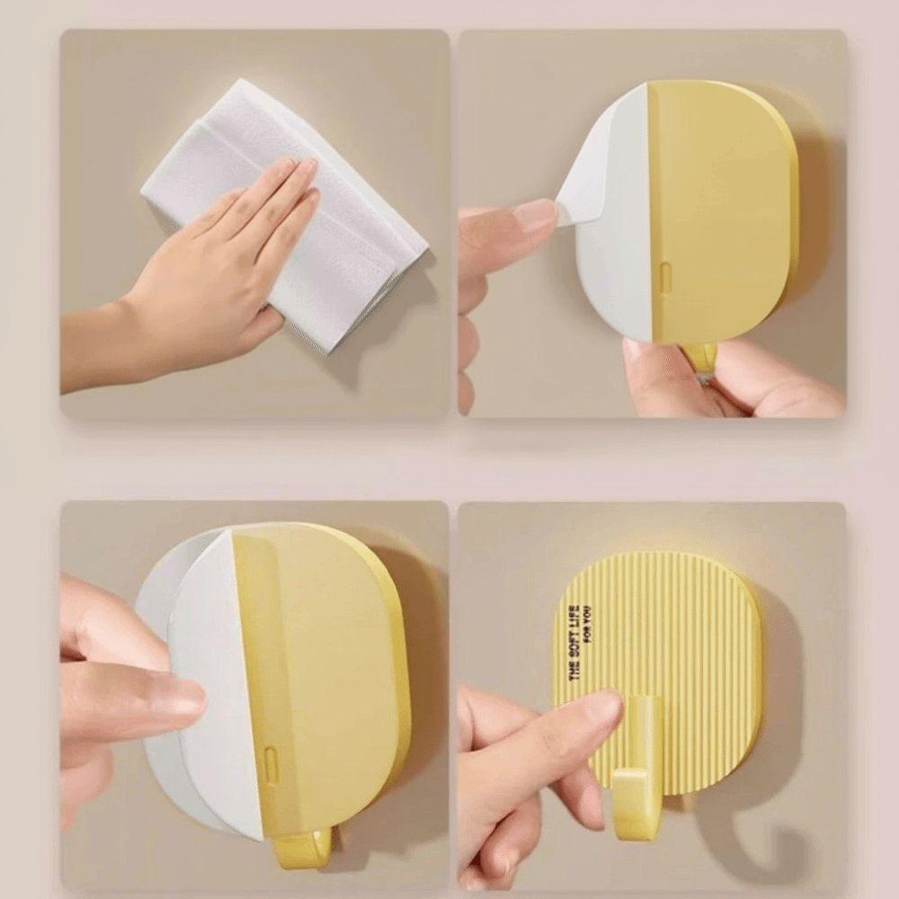 Wall-mounted Wall Hooks Strong Adhesive Coat Hanger Hook Kitchen Hanger Home Storage Accessories