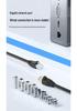 USB4 Type-C Dual HDMI Gigabit Docking Station for Laptops: Multifunctional Desktop Hub Extender.