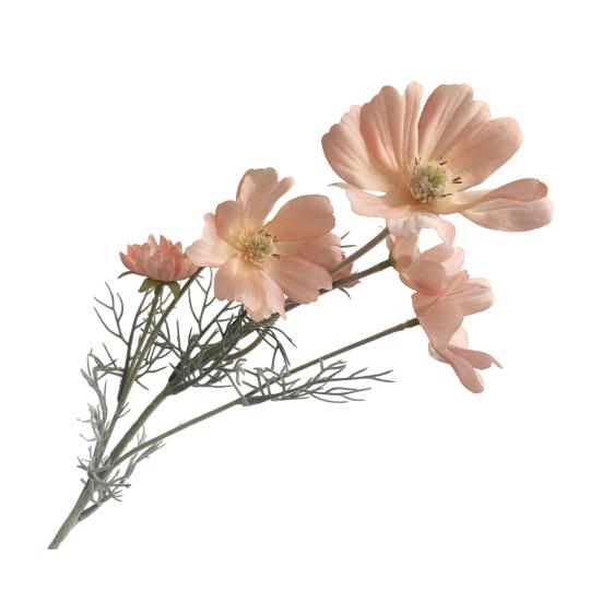 

Artificial Cosmos Flowers 6 Heads Faux Silk Cosmos with Stem Fake Wildflower Bouquet for Vase Wedding Party Spring Summer Home