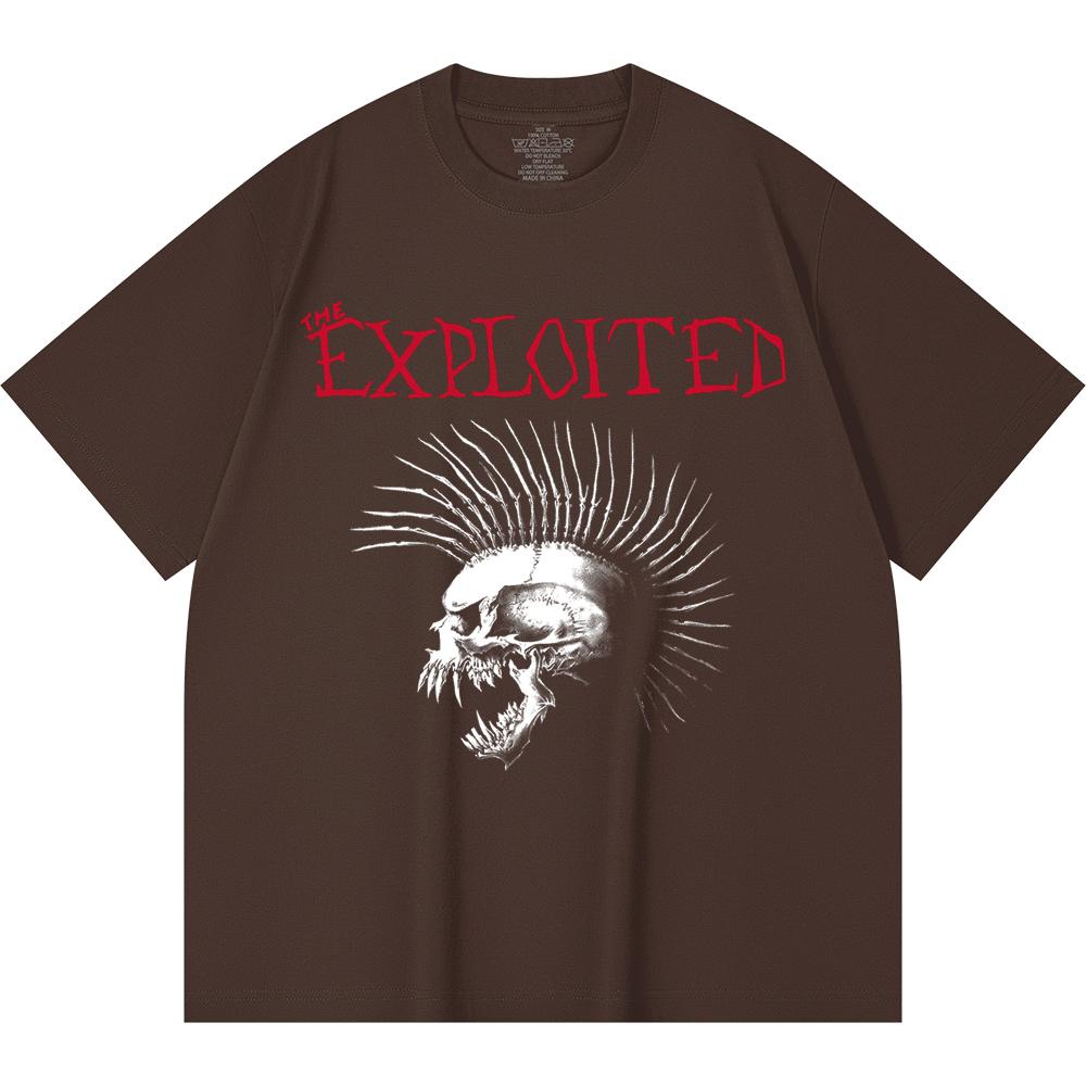 230 Gsm 100% Cotton Heavy Metal T-Shirt Rock Band Popular Music Print Unisex Heavy Cotton T Shirt