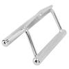 Double D Handle Cable Attachment for Weight Workout Stainless Steel V Bar Cable Machine Accessories for Home Gym Pull