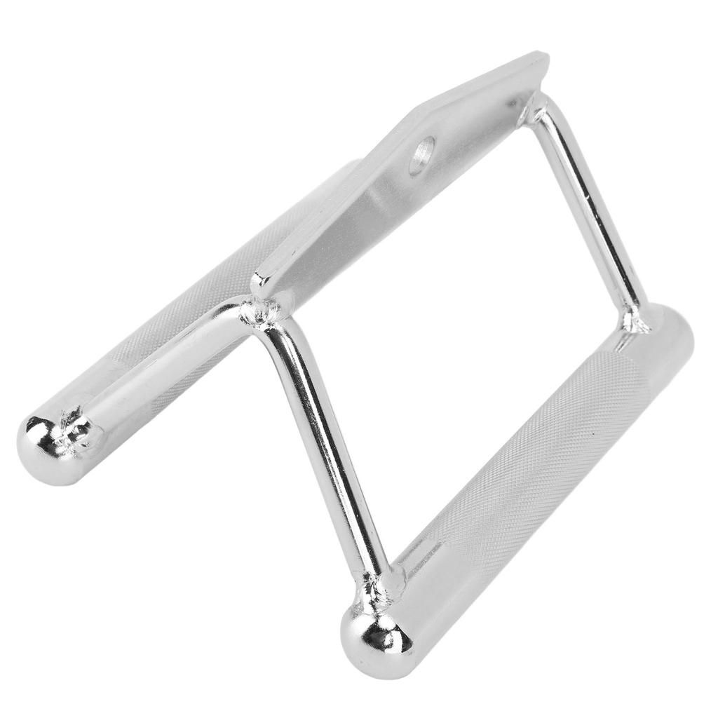 Double D Handle Cable Attachment for Weight Workout Stainless Steel V Bar Cable Machine Accessories for Home Gym Pull