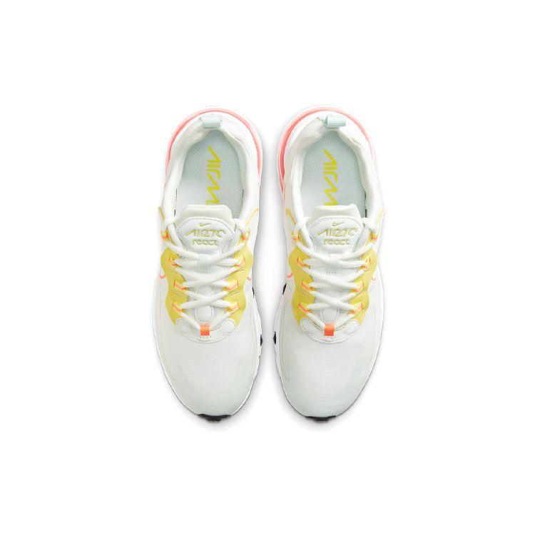 Nike Air Max 270 React Pale Ivory Women Sneakers Cream Barely-Green Light-Zitron CV8818-102