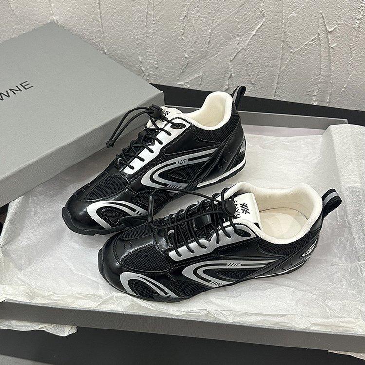 Outdoor niche racing shoes inner height increase moral training shoes women's 2025 new mesh breathable jogging casual sports shoes