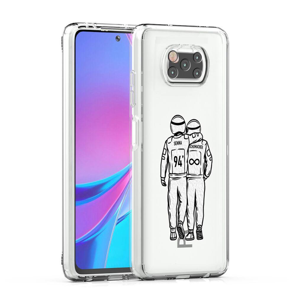 Phone Case For Xiaomi Poco X6 X5 NFC X3 F6 F5 Pro F4 F3 M3 14 13T 12T 12 13 Lite 11 Mi 5G Clear Cover F1 Number 33