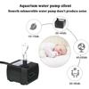 Tank Aerator Aquarium Water Pumps Fish Tank Fountain Submersible Water Pump Fish Aquatic Pet Kit