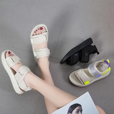 Mode Neue Sommer Damen Schuhe Modische und Vielseitige Trendige Sandalen Rutschfest Pendeln Verschleißfest Große Größe