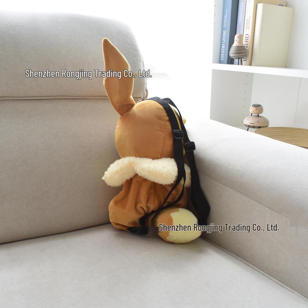 Large Cute Cartoon Pokemon Backpack: Gengar, Mimikyu, Charizard Plush Doll