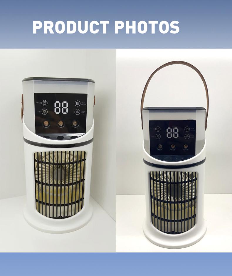 Portable spray Desktop Air Cooler USB Mini Air Conditioner Multifunctional Timed Air Cooling Fan Home Office Air Cooler