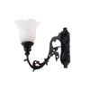 ABS Metallmaterial Puppenhaus Wandlampe 12V Gartenhof LED-Licht Neu Weiß/Warmes Licht Modell