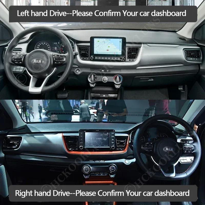 Pad Dash Sun Shade Protect Carpet Car Accessories 2024 Dashboard Cover Mat Dashmat for KIA STONIC 2 3 GT-Line 2017 ~ 2025