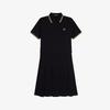 Fred Perry [Womens] Twip Tip Pleated Fred Perry Dress - Black/Champagne Afpf2611177-90A