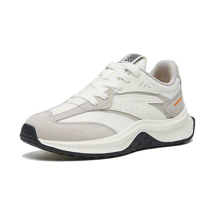 Anta Trendy Lightweight Sports Casual Shoes Kids Sneakers White Gray 312248889-1