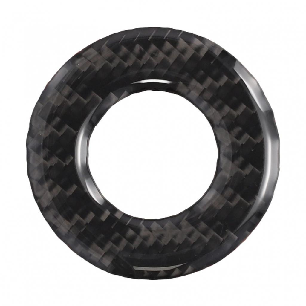 Carbon Fiber Ignition Switch Ring Engine Ignition Switch Trim