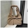 A Design With A Niche Bow Unique Fashionable And Stylish Largecapacity Singleshoulder Underarm Tote Bag
