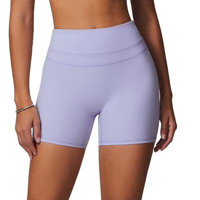 New Woolen Tight Yoga Shorts With Elastic High Waist, Peach Hip Lifting, Running And Fitness Shorts