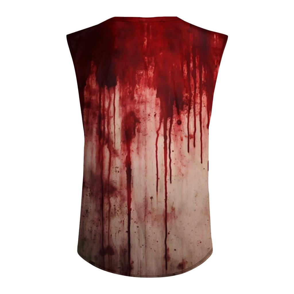 Men's Summer Solid Color Pocket Sports Vest Men's Sports Casual Vest