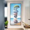 Lucky Stone Canvas Paintings Wall Art Zen Posters and Prints Landscape Wall Pictures for Porch Hallway Decoration Home Decor