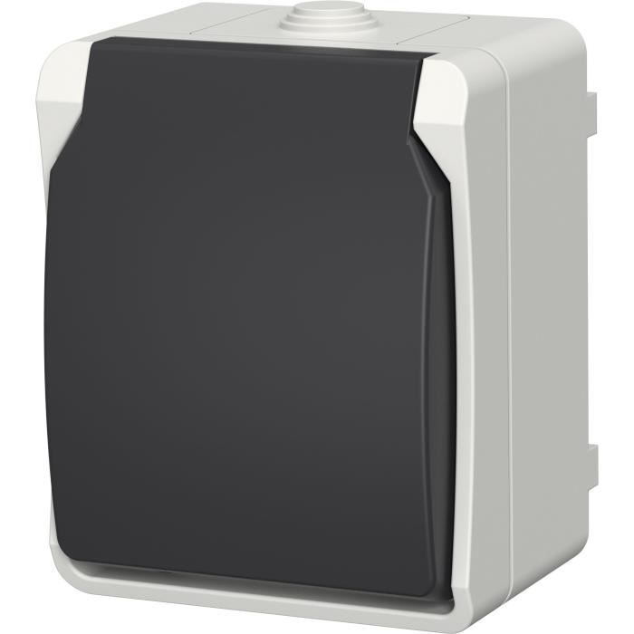 Prise double étanche - Aquatop - Ref. 9673 - IP54 - Prêt à poser - Monophasé
