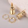 Gold-Plated 30V 10A High Current Dc Connectors 5.5X2.1Mm 5.5X2.5Mm Power Female Jack Socket Nut Panel Mount Dc Adapter Connector