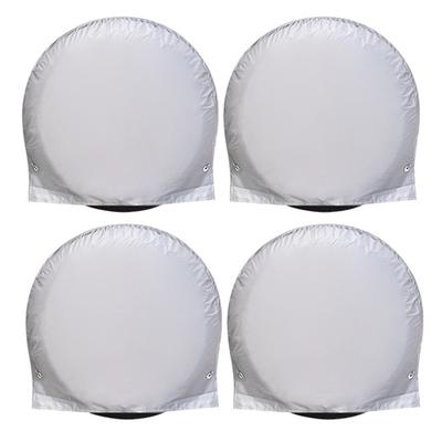 Custodia universale per ruota di scorta Impermeabile Antipolvere Protezione ruota Diametro 65 cm Copriruota per Camion Rimorchio Camper