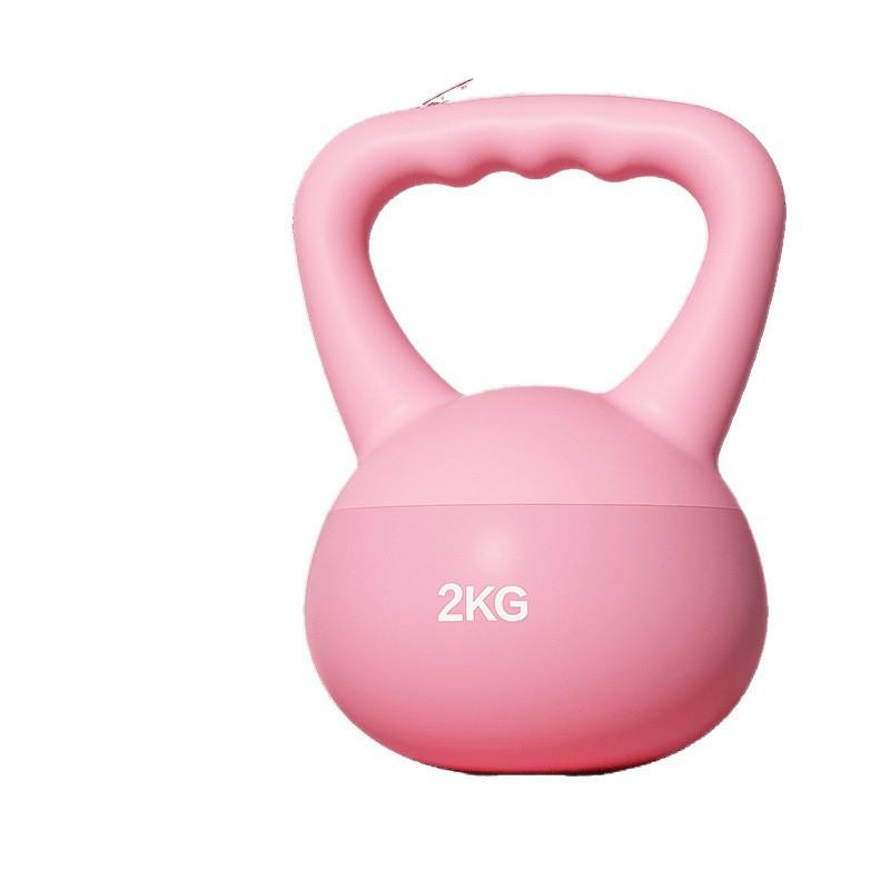 Soft Kettlebell Home Fitness Women Men 6kg PVC Flexible Weight Training Glutes Arms Core Workout