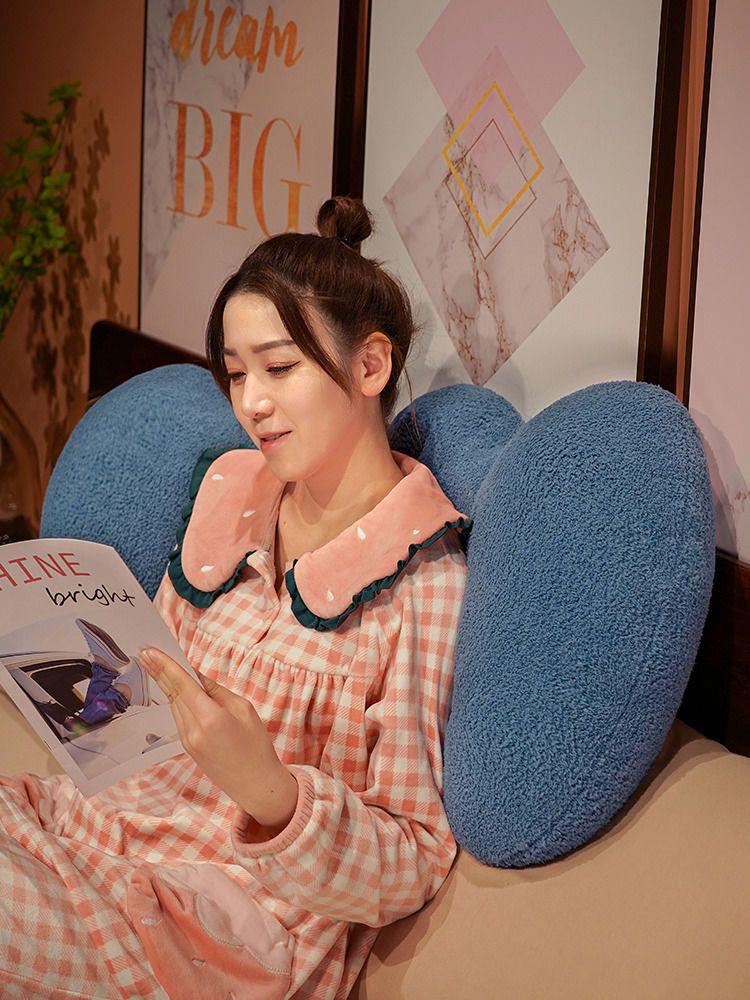 Pernă Lungă Ondulată de Lux: Pernă elegantă pentru spătar pentru canapea, pat sau dormitor - Cadou perfect pentru cupluri.