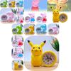 Adorable Cartoon Alarm Clock For Kids Stylish Design Large Lcd Display Battery Operated