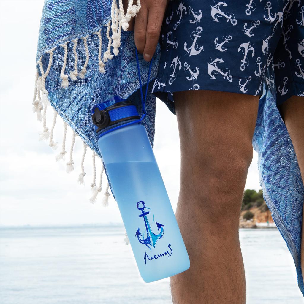 Anemoss Anchor Tritan Water Bottle 1000 Ml / 33.8 Oz