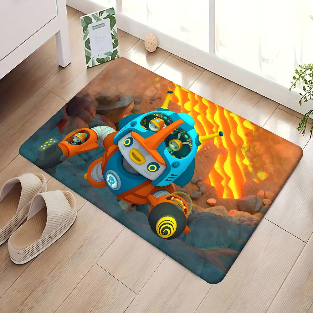 

Комічний килимок для вхідних дверей Октонавтів Скандинавський стиль Домашній килимок для дверей Килимки для ванної-туалету Килимок для декору спальні Готелю 40x60 cm