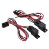 Dual Electric Fan Wiring Kit 12VDC 185 Degrees F ON 175 Degrees F OFF Electric Fan Relay Thermostat Kit for 10 12 14 16